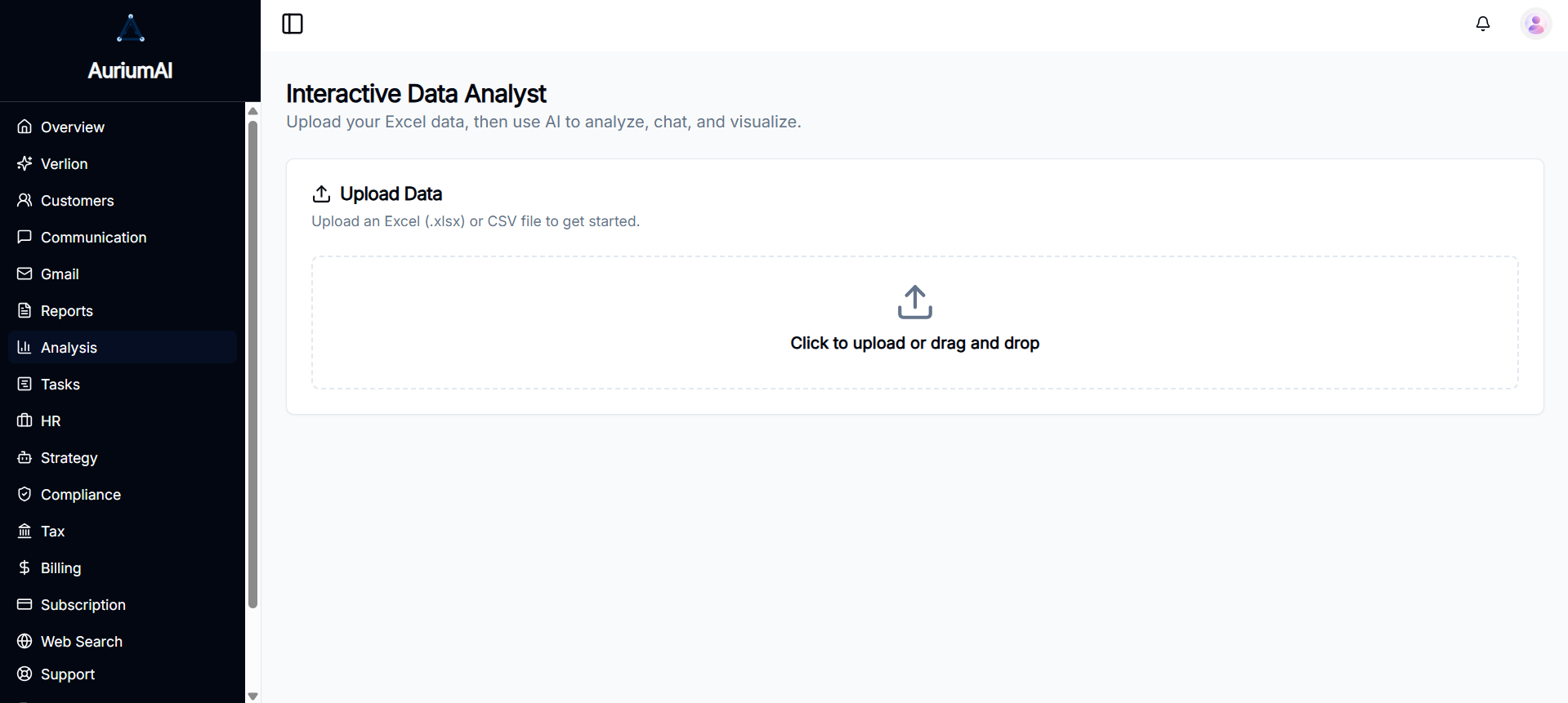 AuriumAI - Screenshot 5 showing product features and functionality