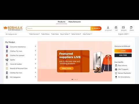 TigerTrade B2B Marketplace Script gallery image