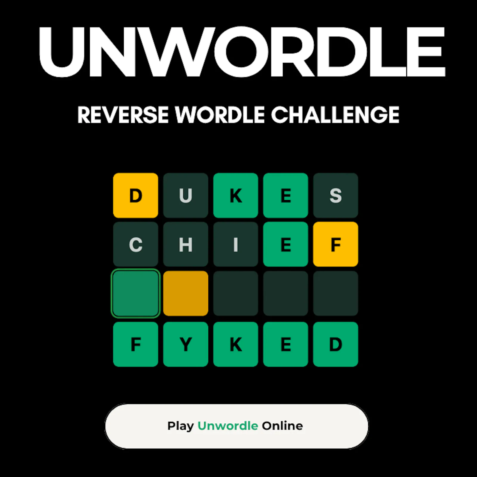 Unwordle Online screenshot 3