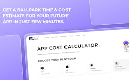 App Cost Calculator  media 1