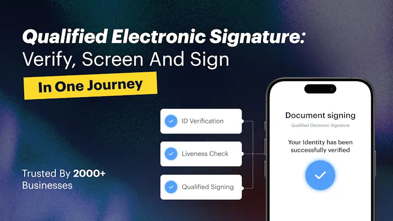 Qualified Electronic Signatures  screenshot 1 (video preview)
