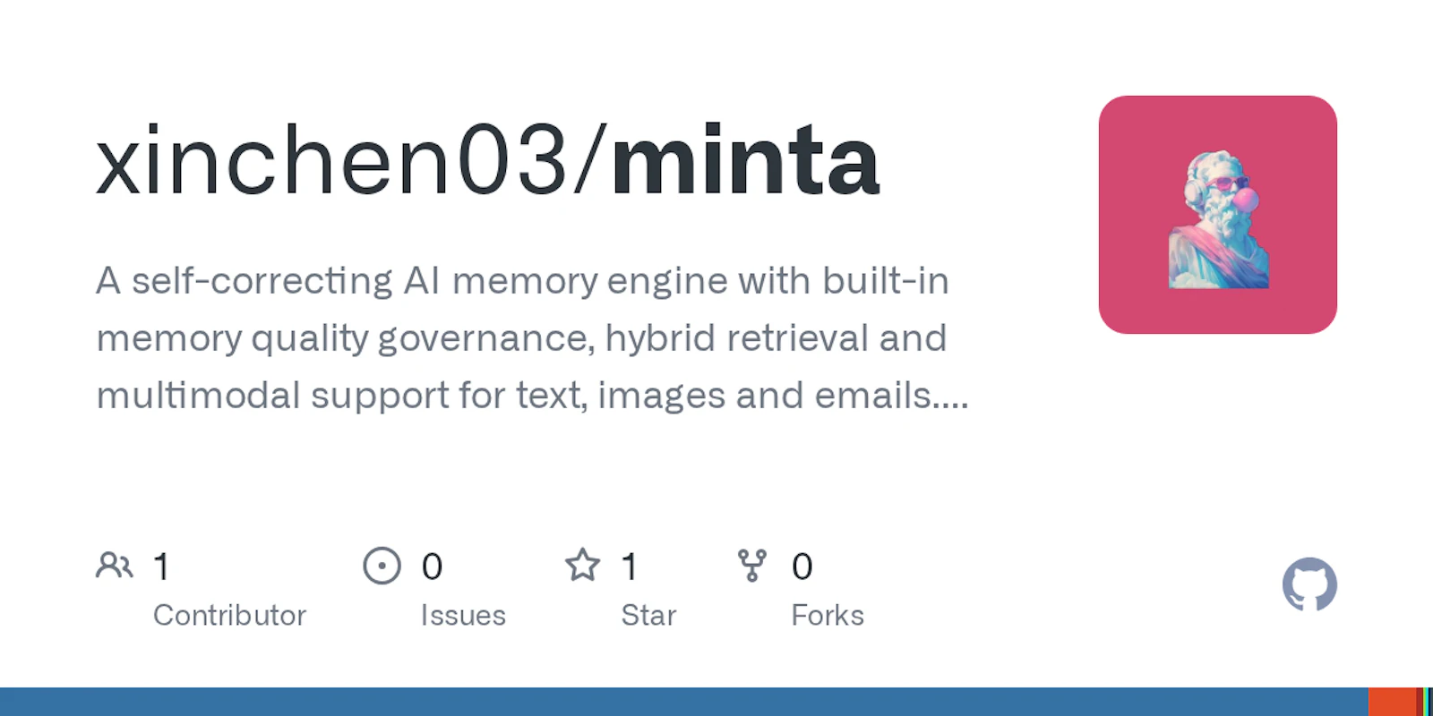 Minta AI Memory Engine screenshot 1