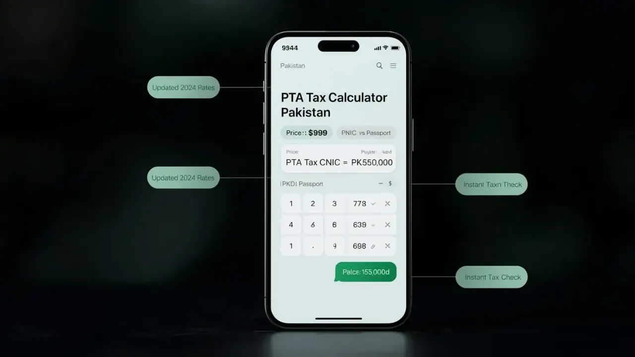 Banner del producto PTA Tax Calculator