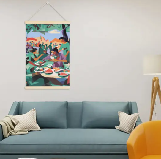 Magnetic Poster - Canvas&Wood magnetic poster media 3