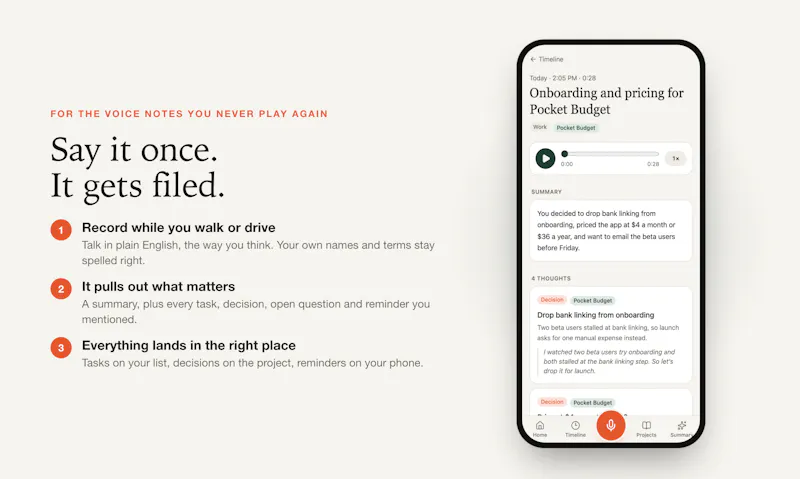 Voice Memo screenshot 3