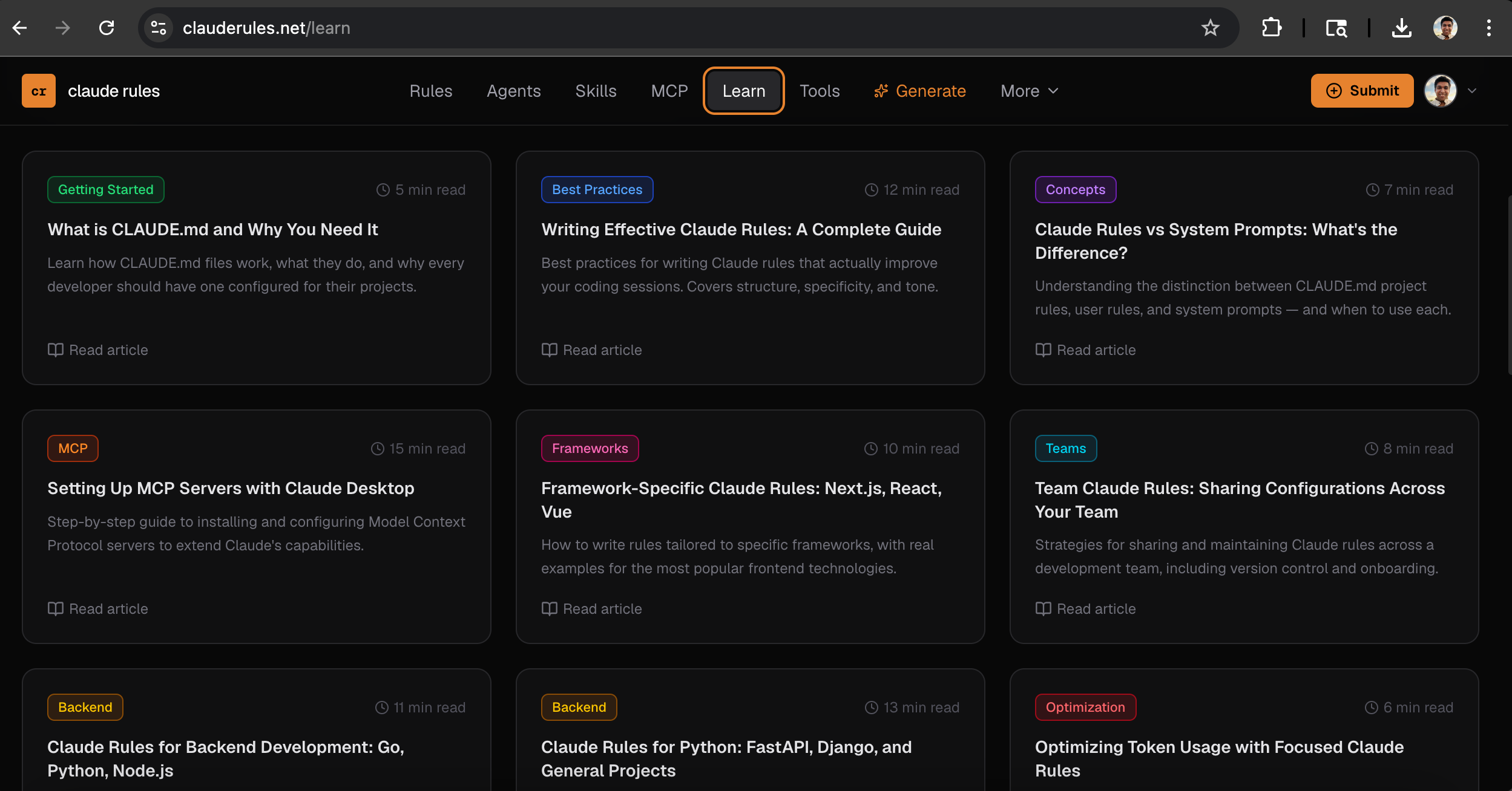 Claude Rules gallery image