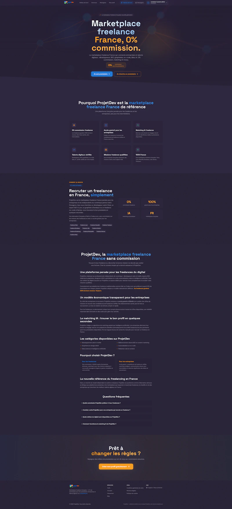 ProjetDev screenshot 2