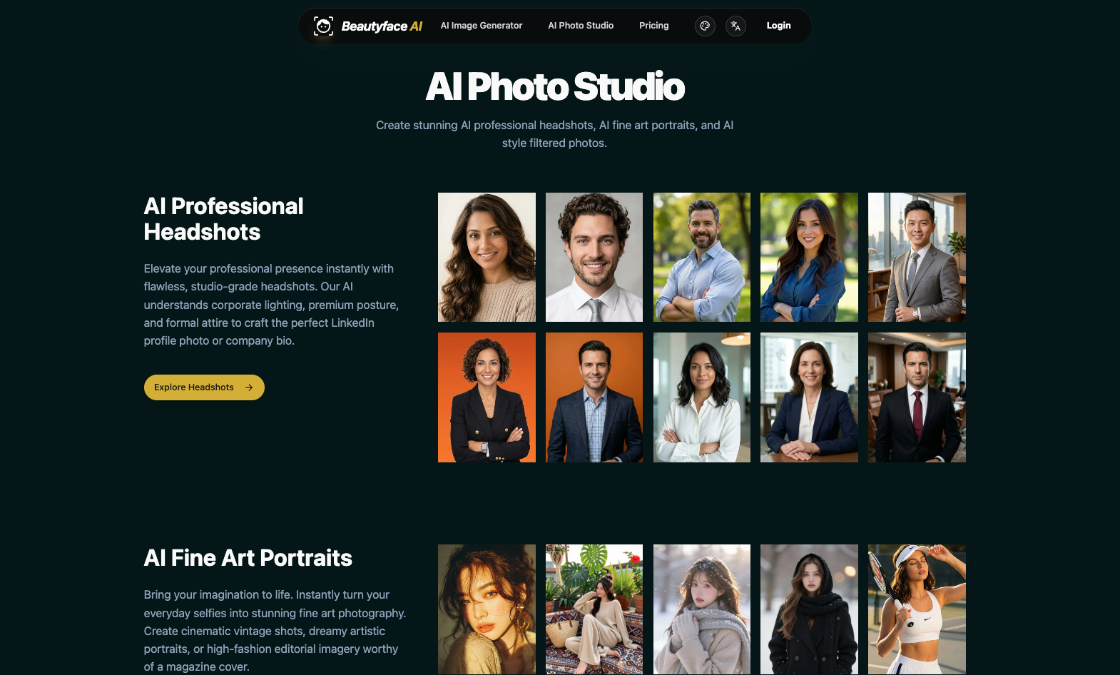 Beautyface AI gallery image