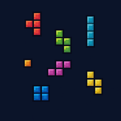 Tetris html logo