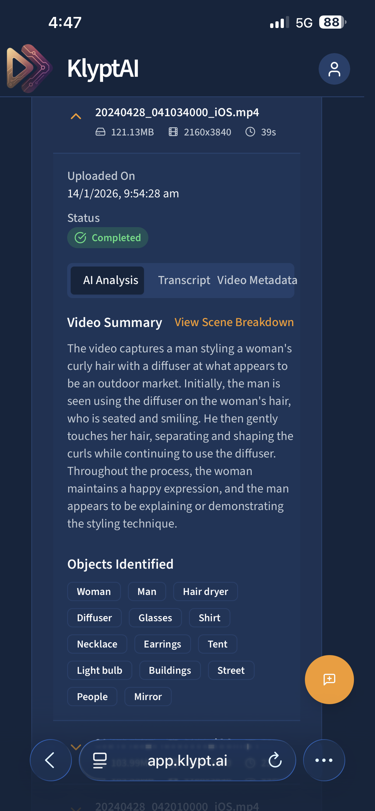 Klypt - Screenshot 3 showing product features and functionality