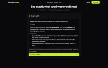 FounderUpdate gallery image