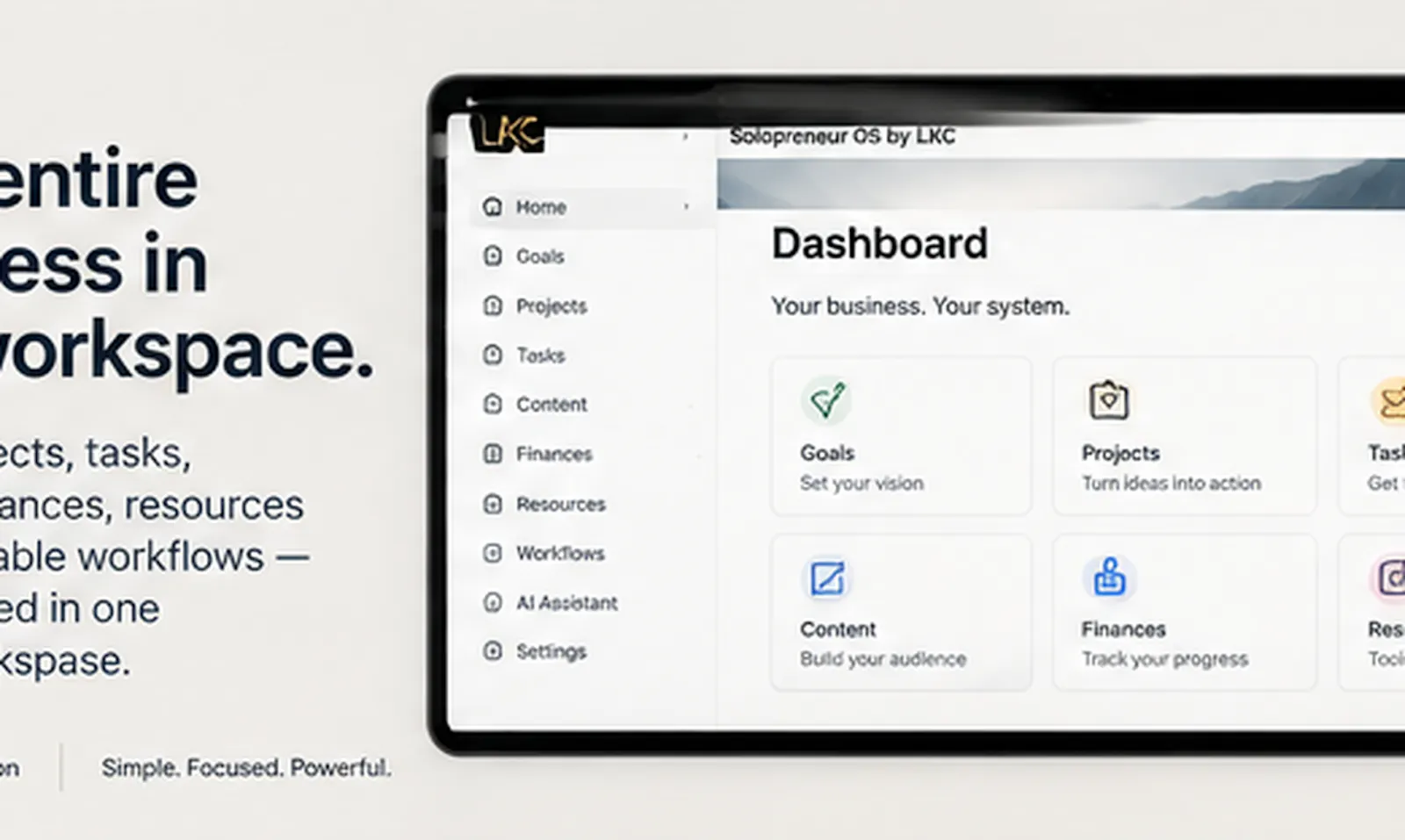 Solopreneur OS by LKC screenshot 2