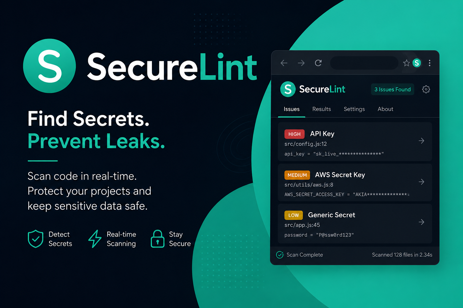 SecureLint Browser Security Extension gallery image