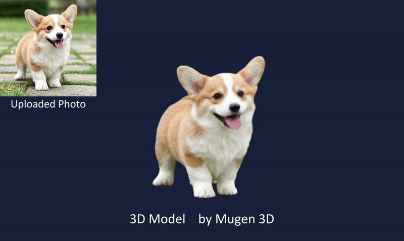 Mugen 3D - Screenshot 2 showing product features and functionality