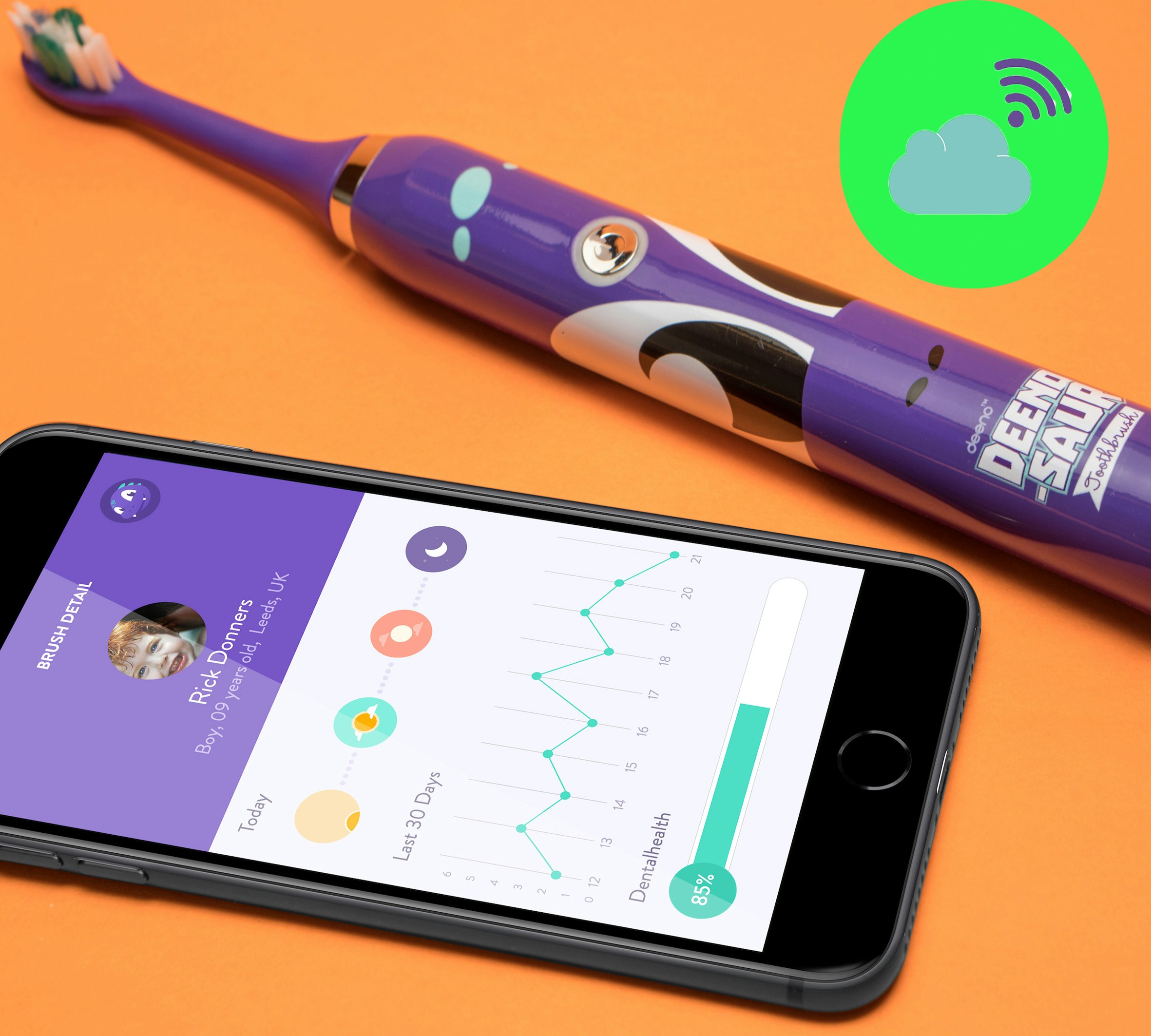 DEENO SMARTBRUSH & APP gallery image