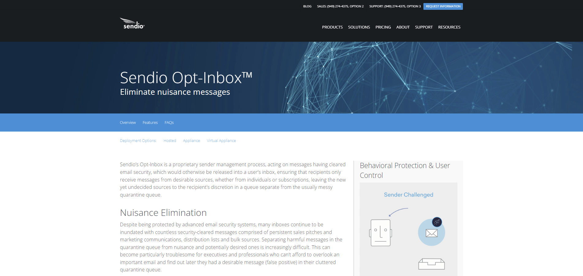 Sendio’s Opt-Inbox gallery image