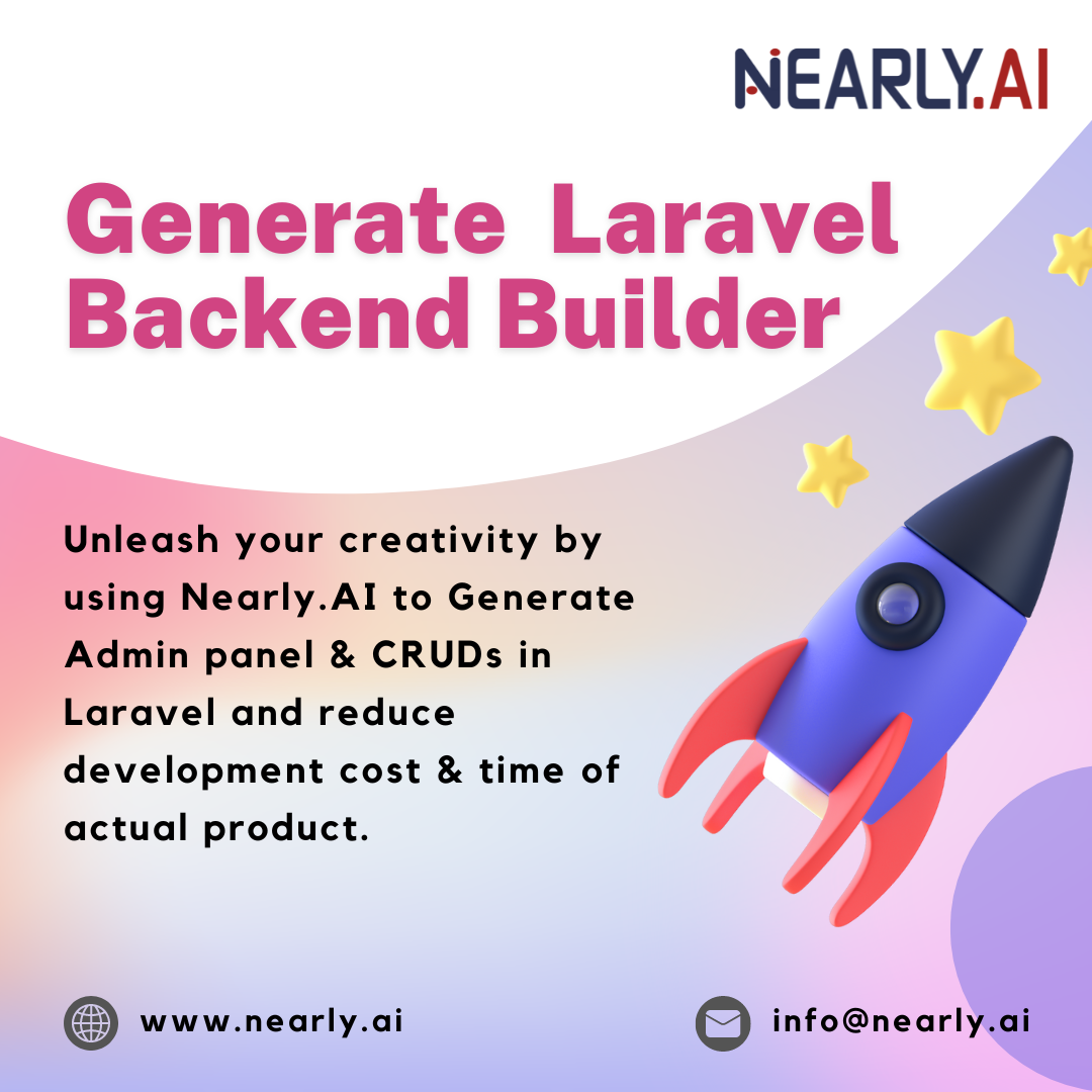 Media Nearly.AI - Trình tạo phụ trợ: Laravel 6