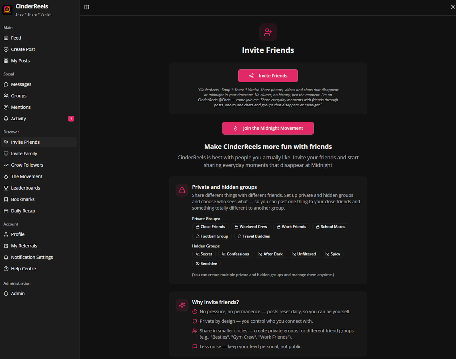 CinderReels.com screenshot 23