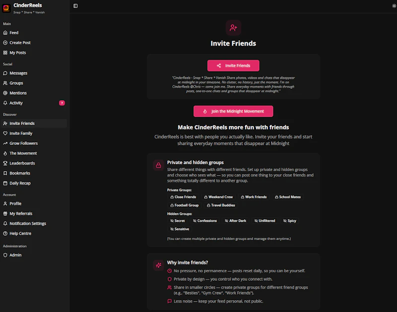 CinderReels.com screenshot 23
