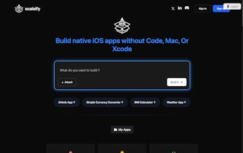 Scaleify – Native iOS apps in minutes gallery image