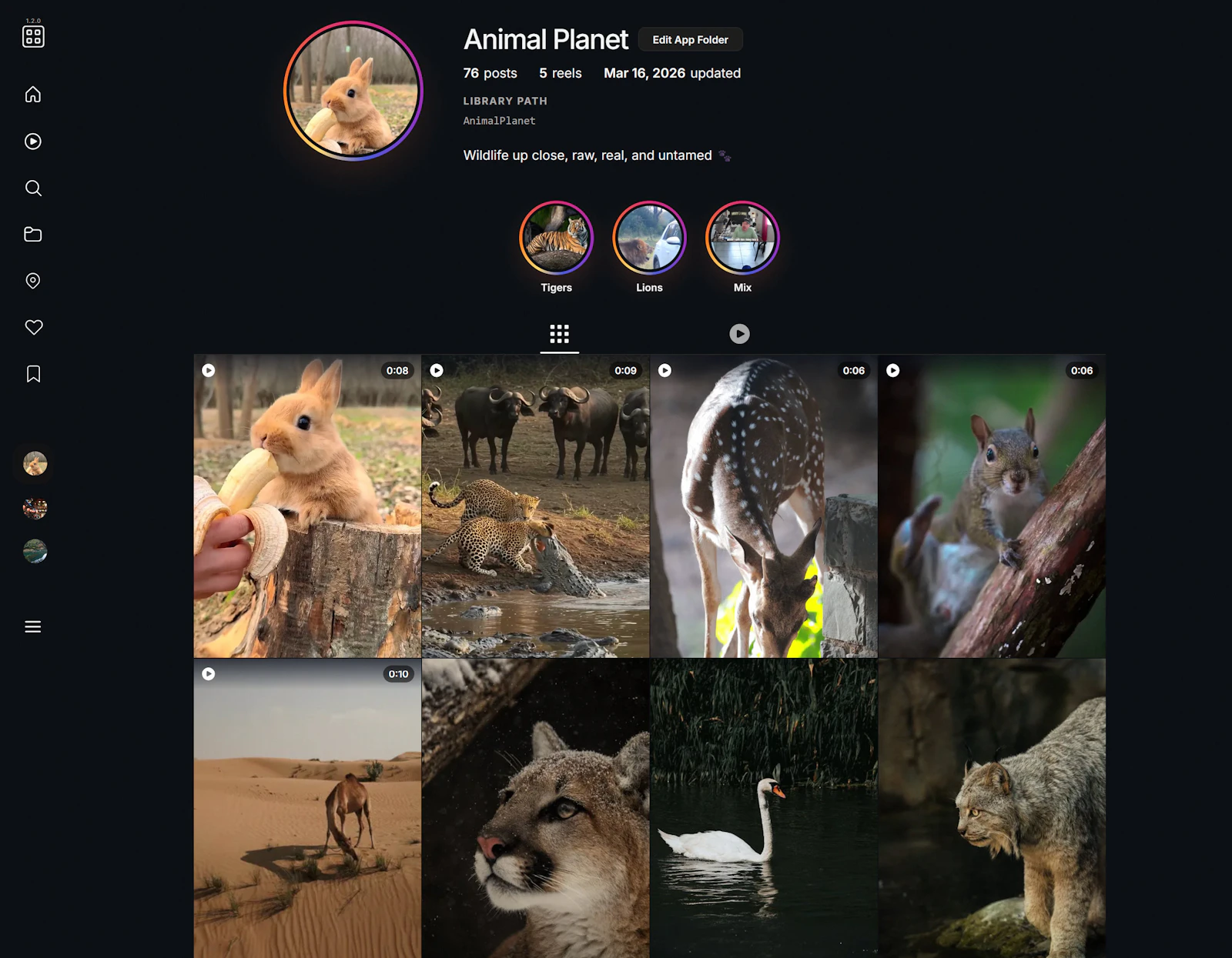 Foldergram screenshot 3