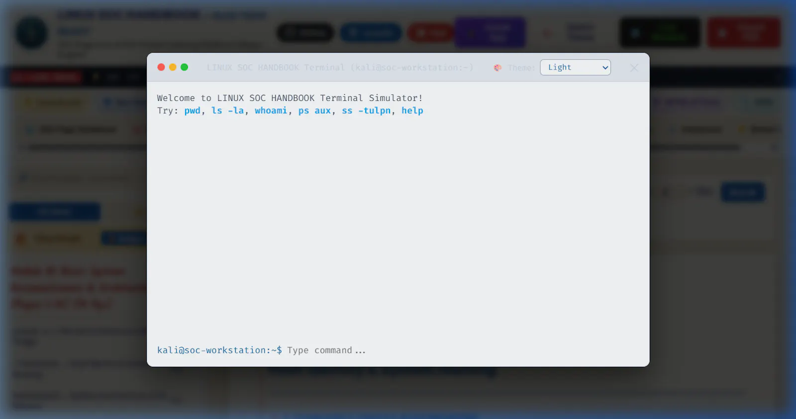 LINUX SOC HANDBOOK screenshot 5
