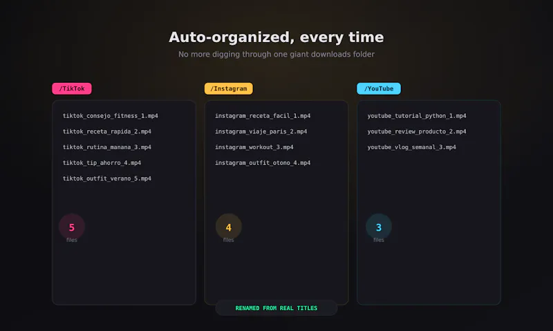 All-in-One Social Downloader screenshot 1
