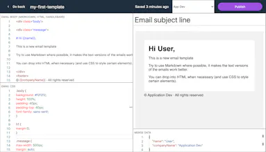 Email Template Manager for Amazon SES gallery image
