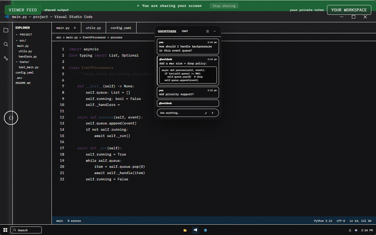 GhostDesk gallery image