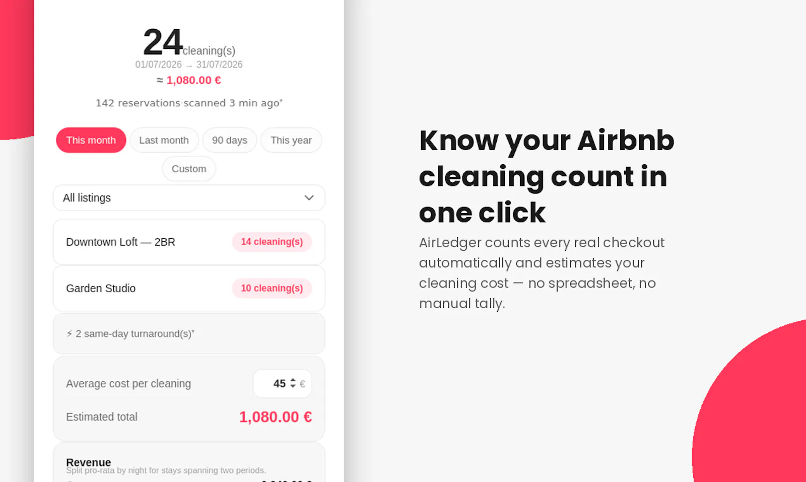 AirLedger screenshot 1