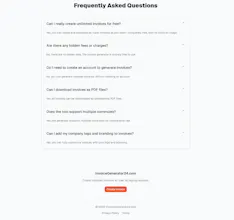 InvoiceGenerator24.com gallery image