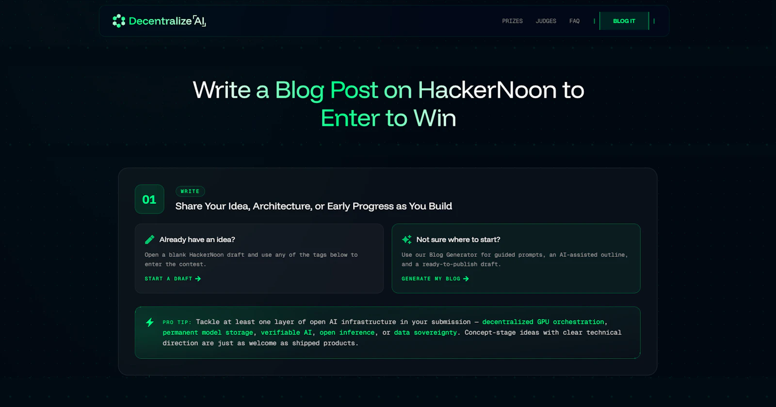 Decentralize AI Hackathon screenshot 5