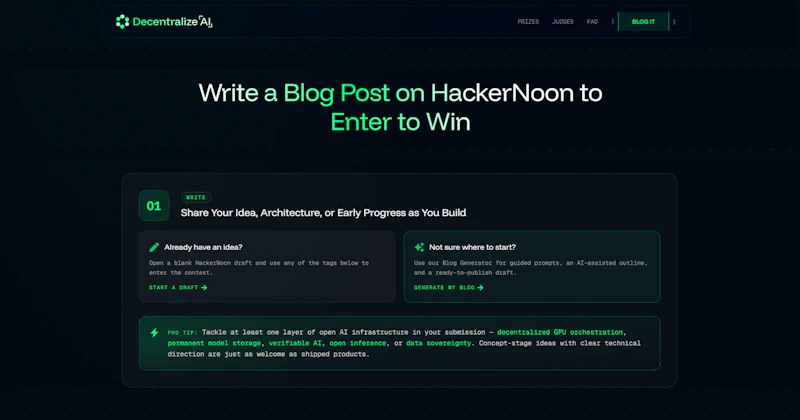 Decentralize AI Hackathon screenshot 5