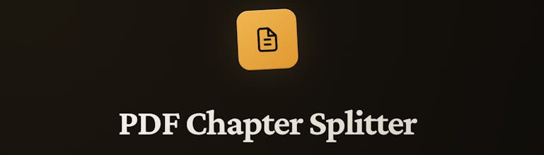 PDF Chapter Splitter gallery image