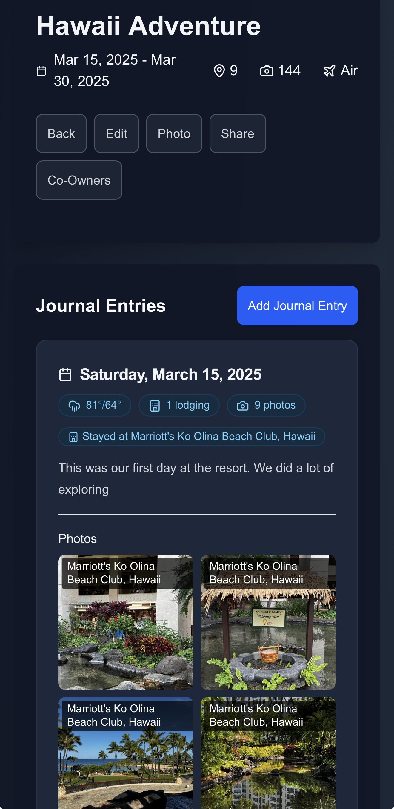 TravelTracker.me gallery image