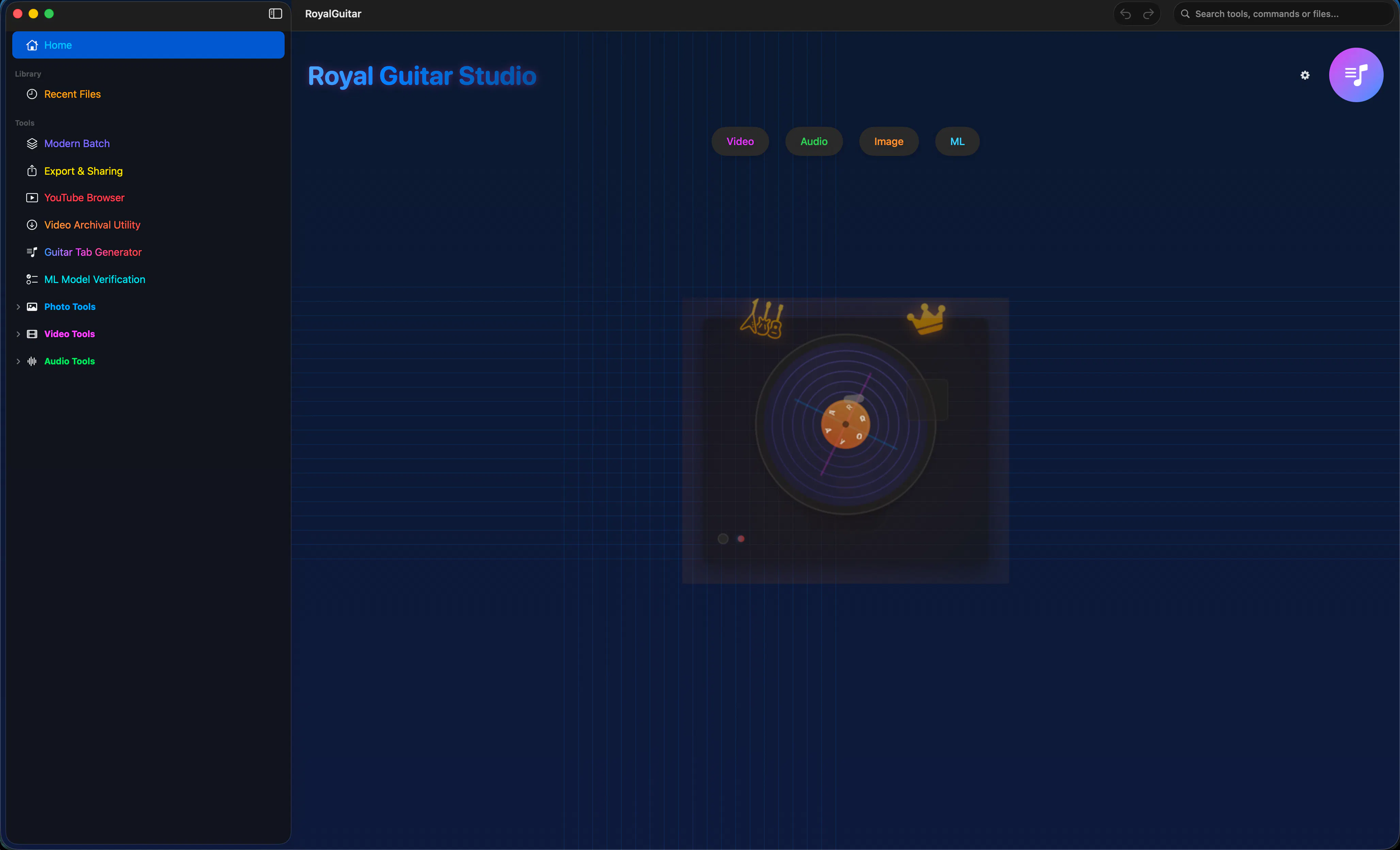 Royal Guitar Studio 2.0 screenshot