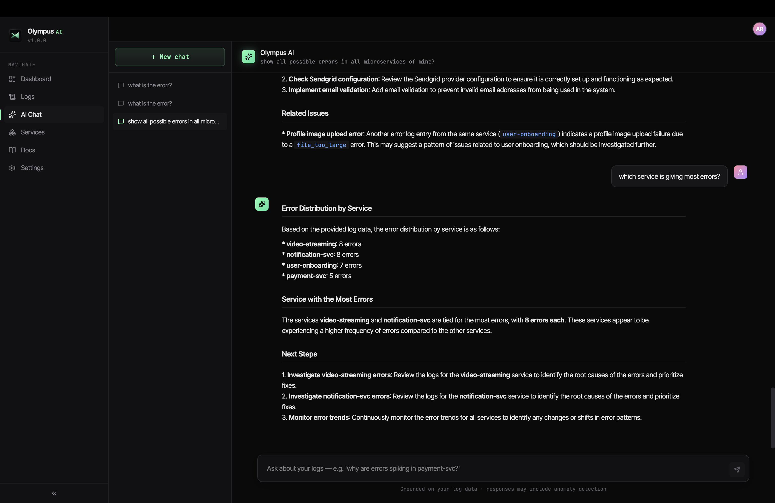 Olympus AI gallery image