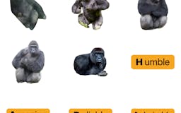 Jarambe - Gorilla Sticker Pack media 1