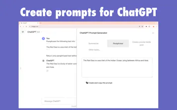 ChatGPT Prompt Generator gallery image