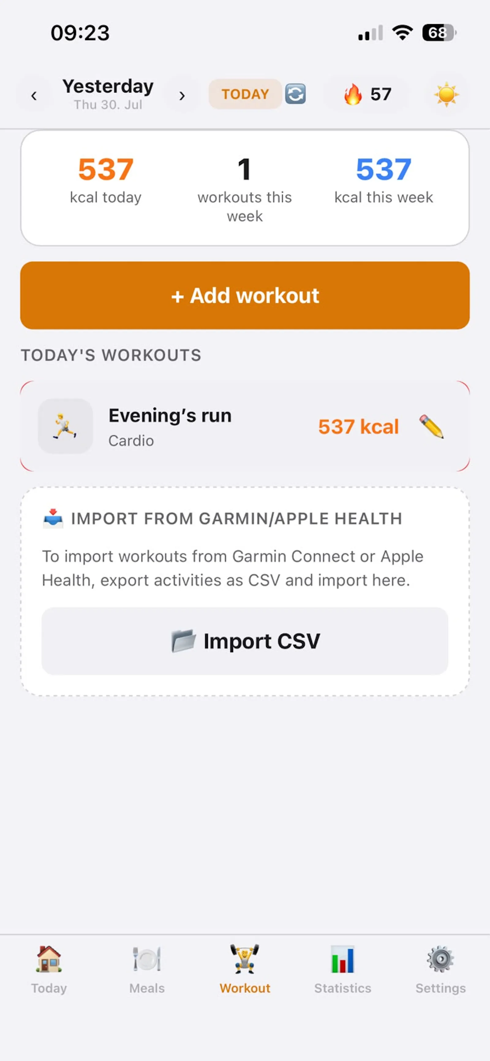 Calorco screenshot 5