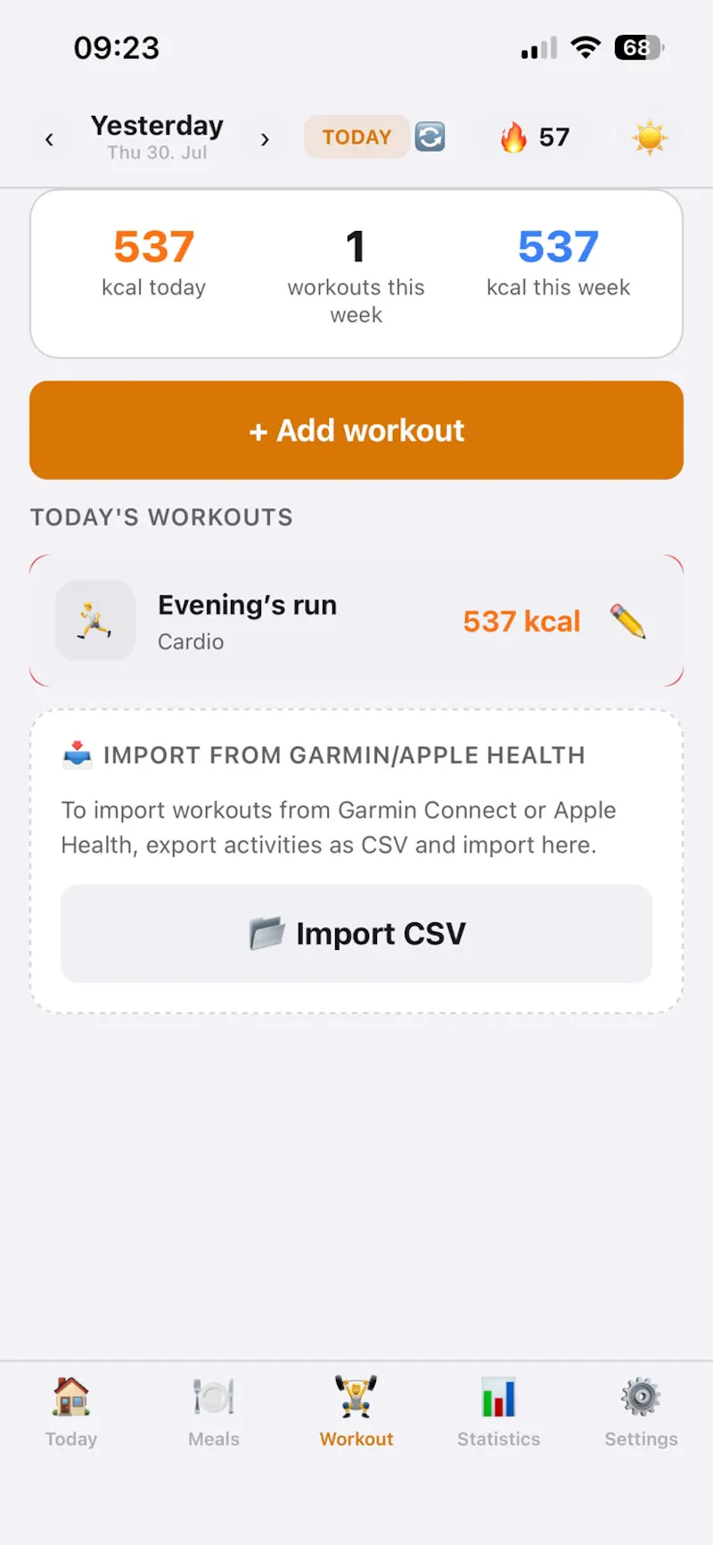 Calorco screenshot 5