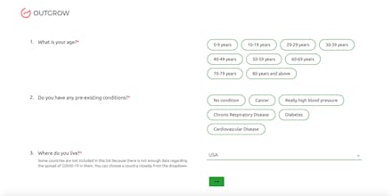 What's your risk of dying by Coronavirus gallery image