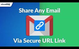 Share any Email via Secure URL Link media 1
