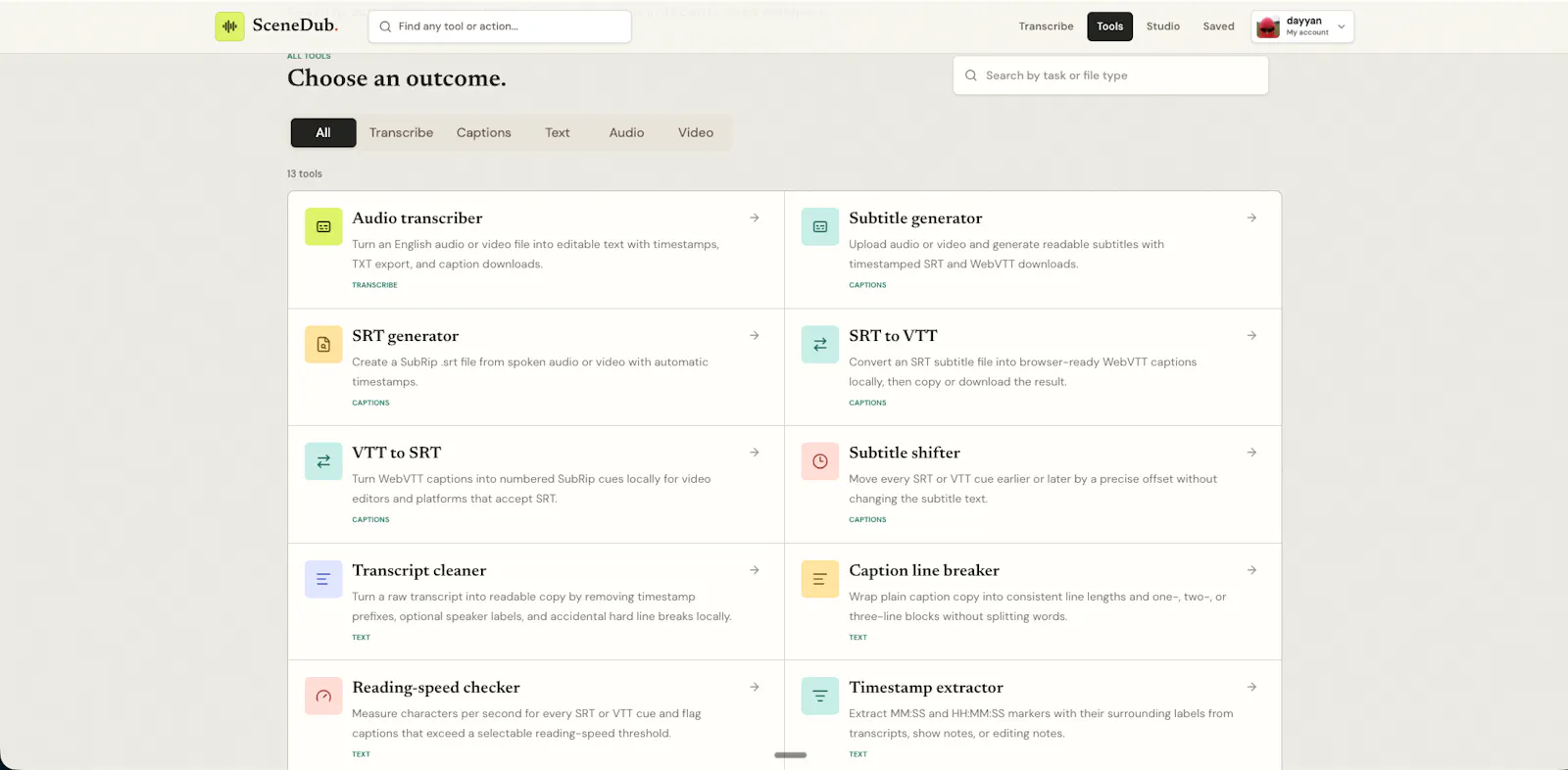 SceneDub screenshot 3