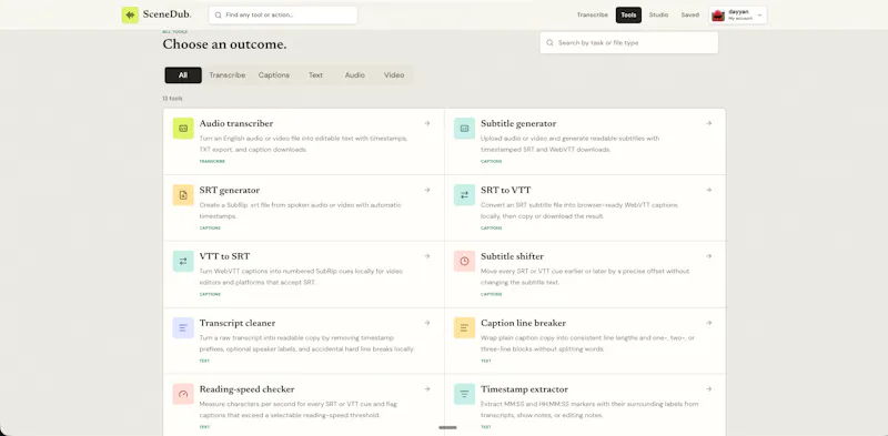 SceneDub screenshot 3