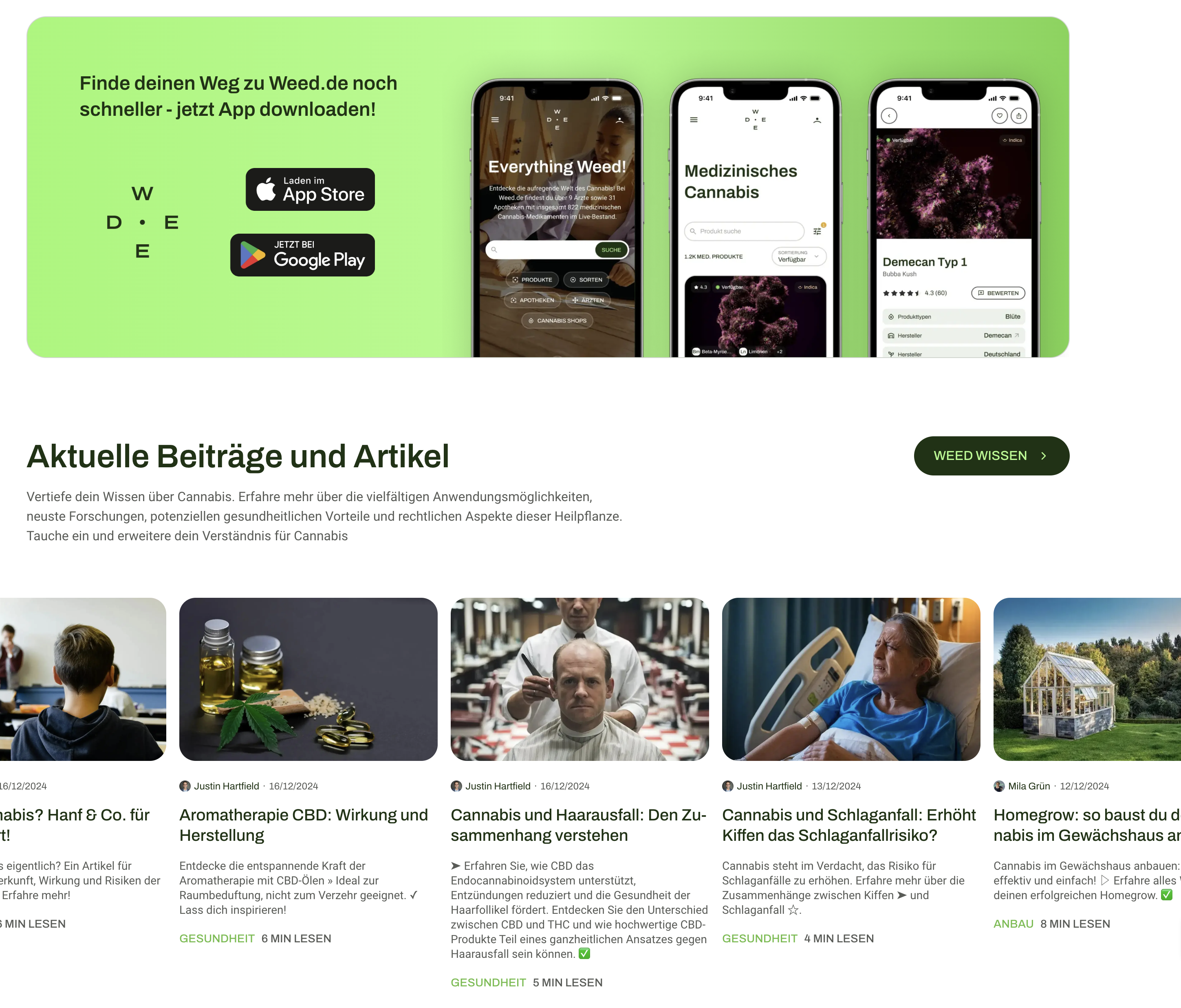 Média Weed.de - Recette de cannabis, souches, médecine et offres exclusives 4