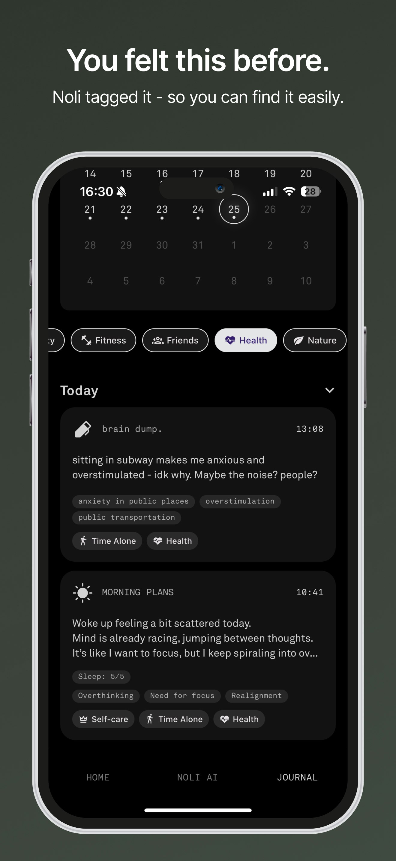 Noli Ai - Companion de journal intelligent media 2