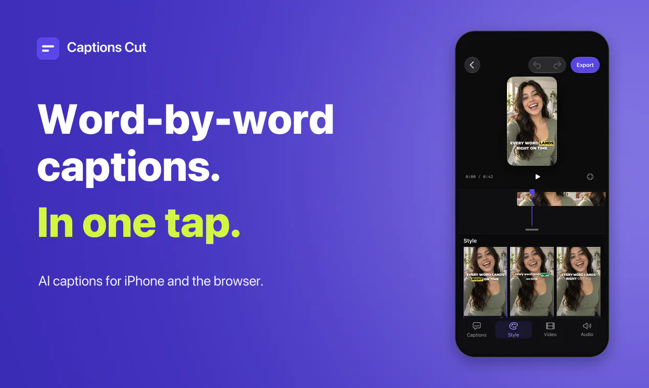 Captions Cut gallery image