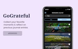 GoGrateful SMS-Based Gratitude Journal media 3