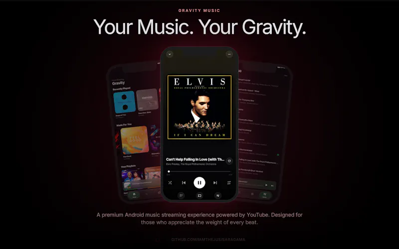 Gravity Music — Music, without gravity. screenshot 1